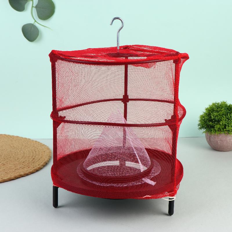 Fly Trap Cage Hanging Insect Catcher Net Portable Fold Insect Trap For Outdoor Garden Orchard Vegetable Farm Reusable Fly Mesh