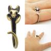 Fashion Jewelry Animal Mouse Vintage Alloy Boho Ring