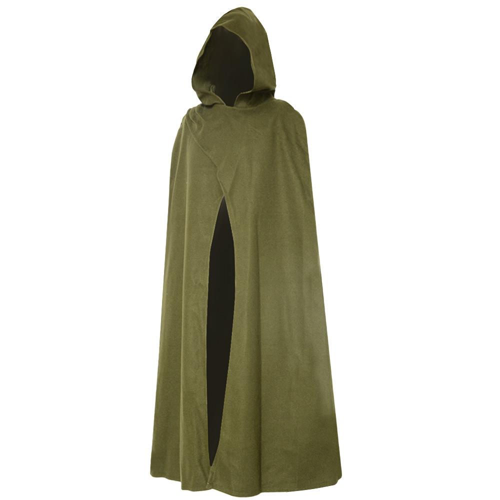 Medieval Elf King Cloak Lord of the Rings Hobbit Cape Halloween Cosplay Cape Adult Kids Unisex
