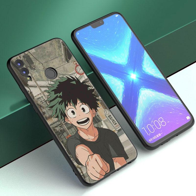 Чехол My Hero Academia Midoriya для Huawei Honor 10X Lite 7A 7S 8A 8S 8C 8X 9A 9C 10i 20i 30i 20S 20E 9X Pro 10 8 Lite Мягкий чехол