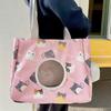Portable Cat Carrier Bag Oxford Cat Carrying Bag Practical Pet Backpack  Outdoor Travel
