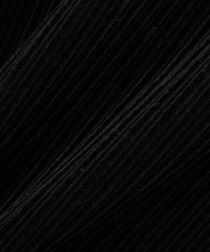 NOIRER Multi-Whale Corduroy Harrington Jacket (Black)