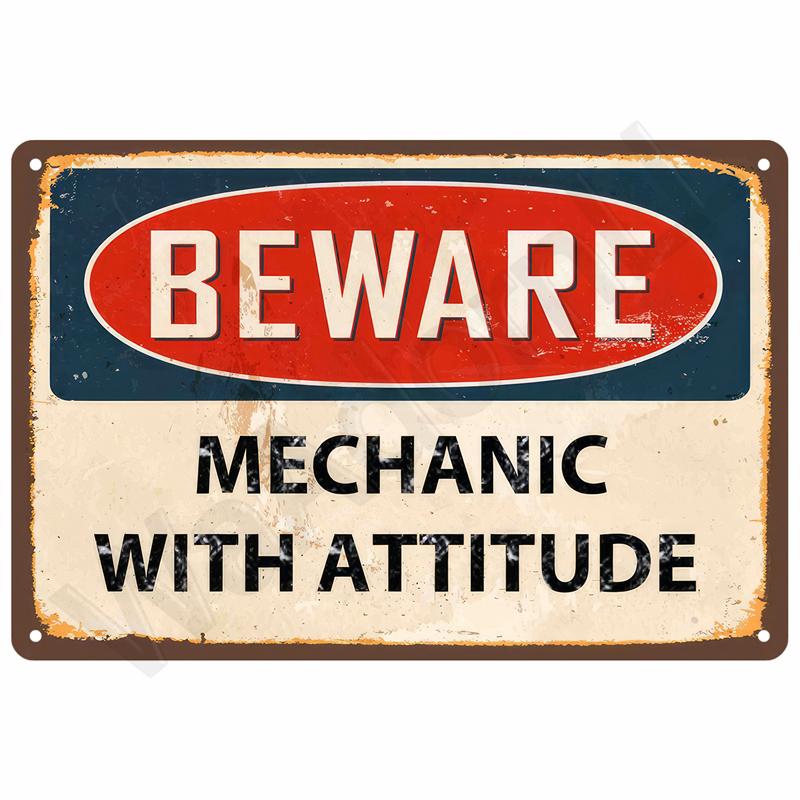 Vintage Tin Sign Home Decor Items Wall Decor Art Wall Mural Room Decoration Items Decor Men Retro Metal Sign Plate Bar Posters