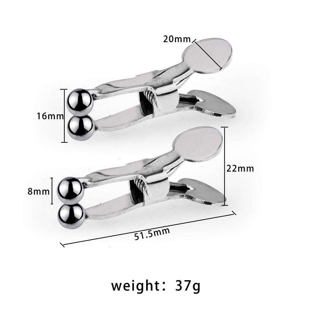 Секс-игрушки для взрослых из нержавеющей стали Mei Mei Clip Секс-игрушки Зажим для сосков 304 из нержавеющей стали