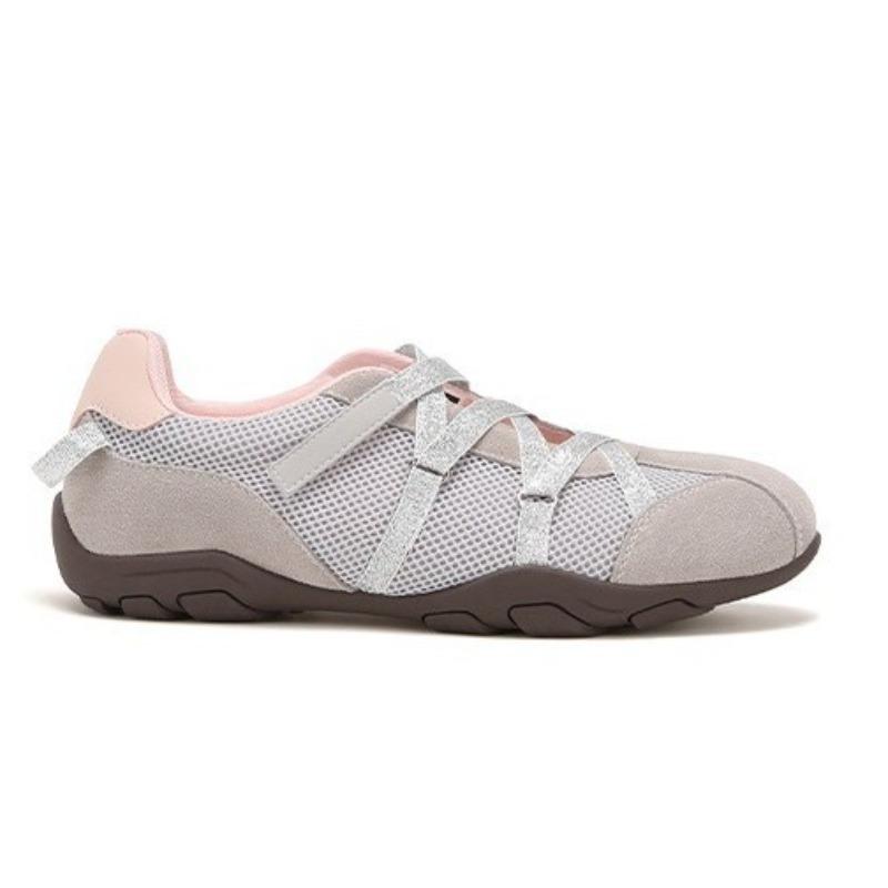 Новые женские повседневные туфли из мягкой кожи на толстой подошве, нишевая обувь для танцев и спорта