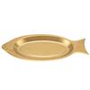 Serving Platter Fish Shaped Stainless Steel Extremely Thick Fish Platter Dishes for Birthday