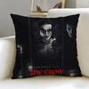 classic animal theme Raven Crow Cushion Cover Soft  EasyWash Pillow Case  Versatile for Couch Bed Travel and Office