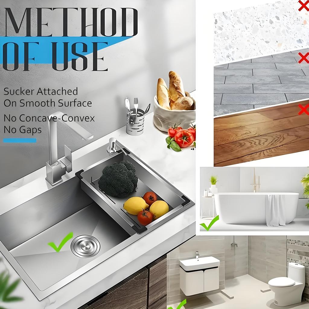 3 шт. силиконовый ловушка для волос на раковине, фильтр для слива душа, средство против засоров волос, блокировщик волос, дезодорант для кухни и ванной комнаты