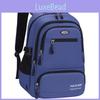Color Solid Backpack Multipocket Storage Ergonomic Carry School Bags Student