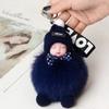 Cute Plush Doll Key Chain Pendant for Ladies and Girls