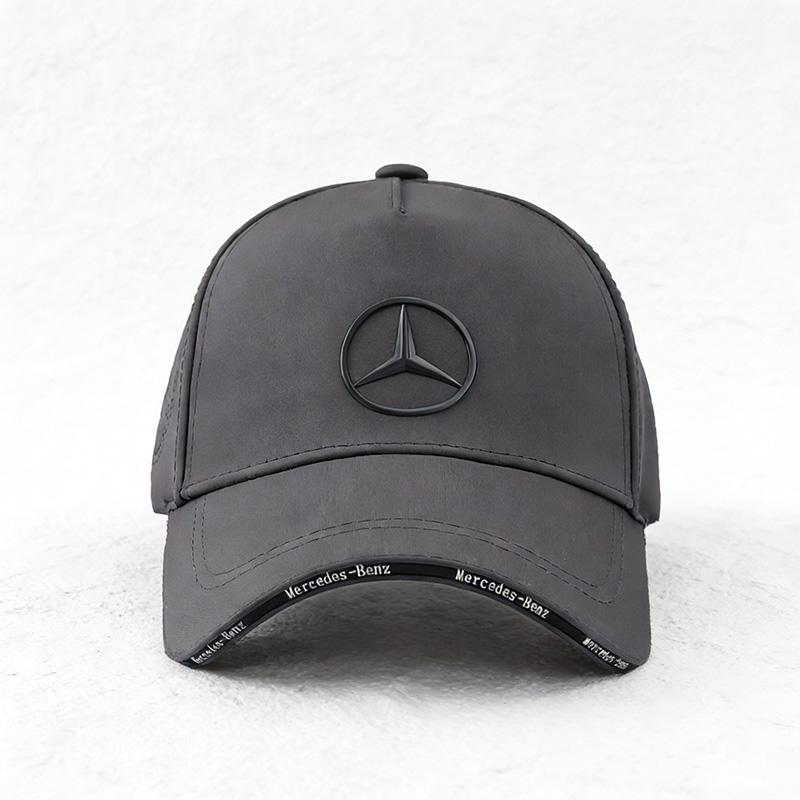For Mercedes Benz Car Emblem Embroidery Baseball Cap Spring And Autumn Outdoor Adjustable Auto Logo Casual Hats Sunscreen Hat QQ2