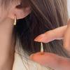 Exquisite Minimalist Water Drop Ear Hooks: Versatile, Smooth, Cold Style Socialite Earrings