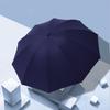 10 Bone Reverse Vinyl Automatic Umbrella Color Scheme Handle Triple Fold Men's Umbrella Umbrella Umbrella