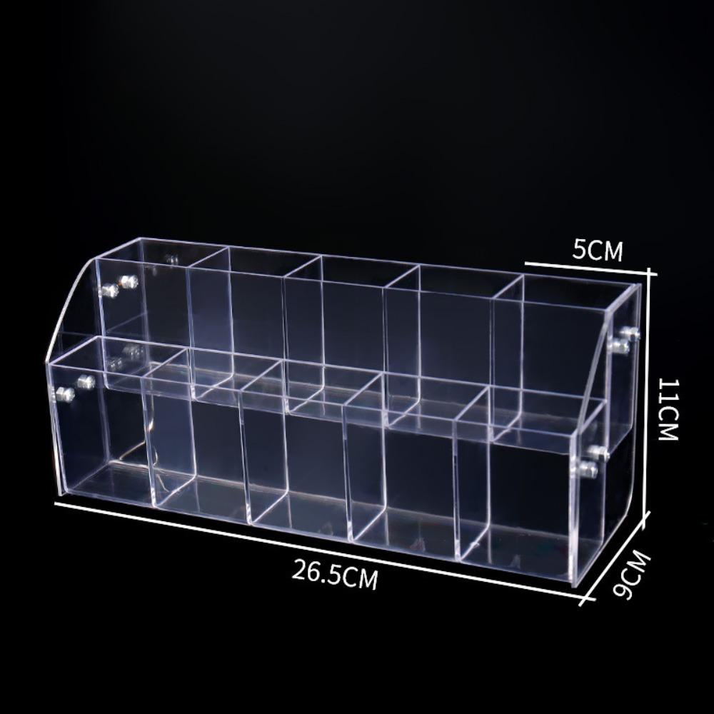 2/3/4/5 Layer Mark Pen Holder Transparent Makeup Brush Holder  Beauty Salon