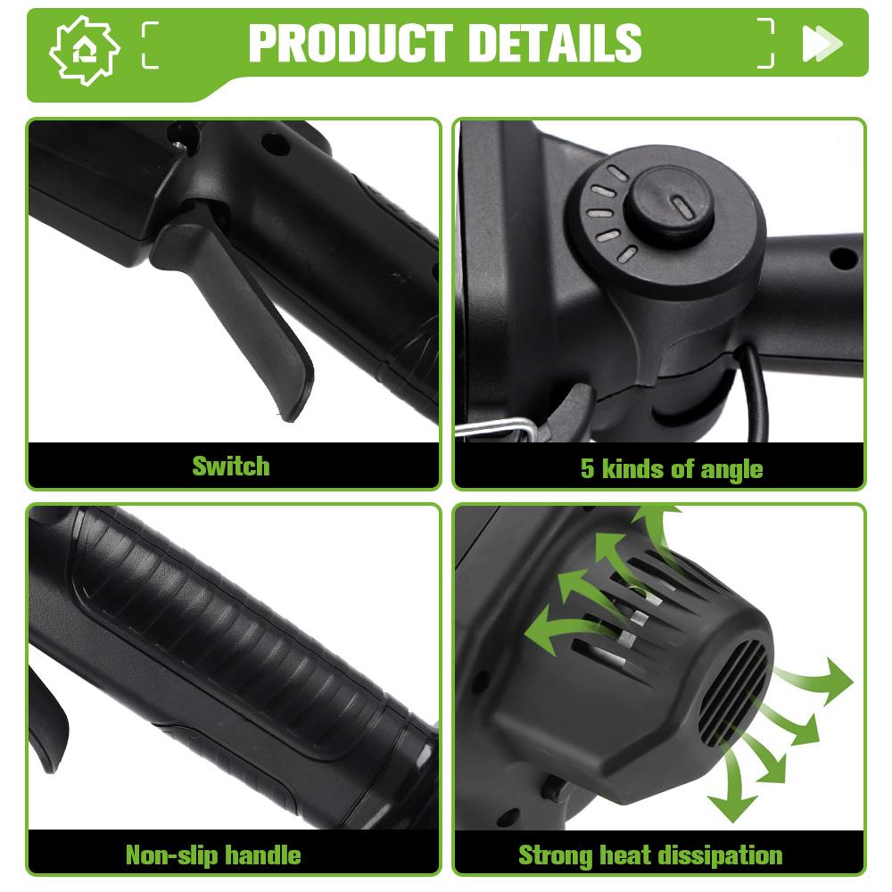 3500 Вт 2,25 м аккумуляторная электрическая высокая пила для веток телескопическая цепная пила секатор домашний садовый инструмент для обрезки для Makita 18 В аккумулятор