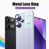 Защитная пленка для объектива камеры из закаленного стекла с металлическим кольцом для Redmi 13C Note 13 4G 5G/ Note 13 Pro+ 4G 5G POCO X6 M6 Pro C65 для Xiaomi 13T Pro