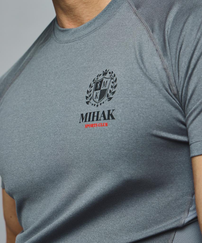 Футболка Mihag Ivy League Muscle Pro (Серый)