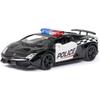 1/36 Lambor LP570-4 Gallardo Police, высокая имитация литья под давлением автомобиля, модель автомобиля из металлического сплава, детские игрушки, коллекция подарков