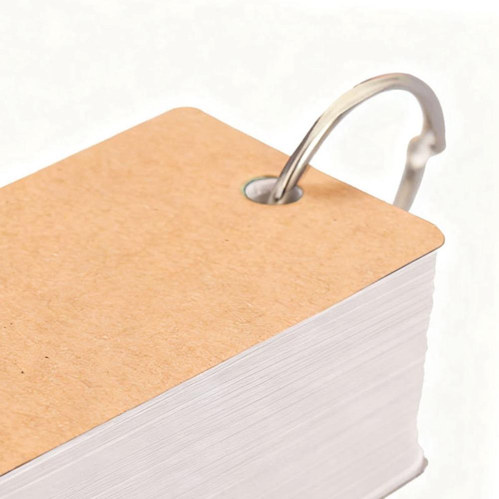 Paper Thick White Hard Cardstock Note Cards Language Learning Recitation Cards