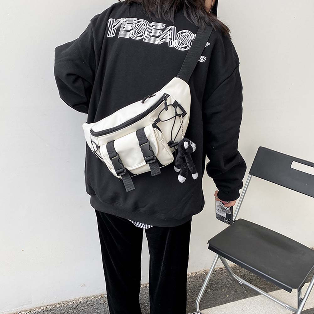 Сумка на пояс для скалолазания, сумка на пояс для отдыха на открытом воздухе, многофункциональная корейская сумка через плечо для мужчин, сумка через плечо для кемпинга