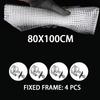 ZRDR DIY Aquarium anti jump net invisible net transparent net fish tank anti jump net anti escape replacement net