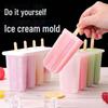 Полный набор самодельных формочек для мороженого и леденцов на палочке с палочками