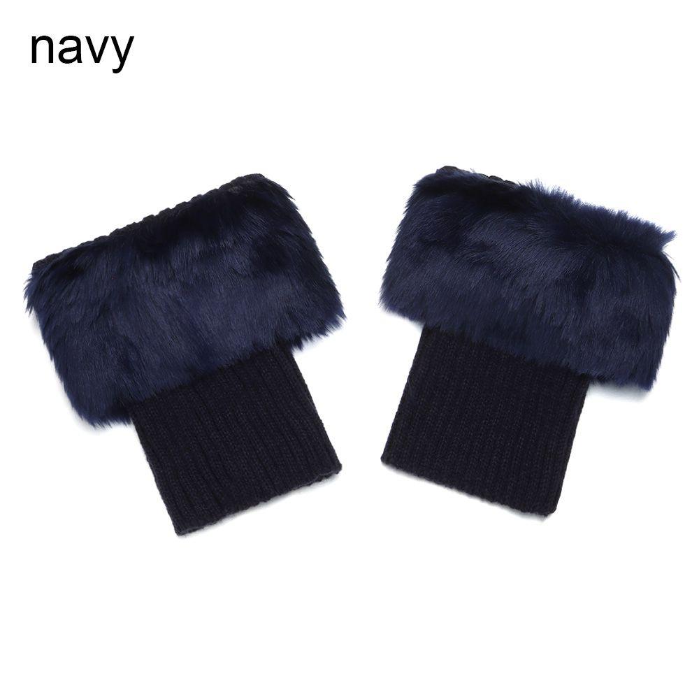 New Girls Women Boot Socks Leg Warmers Socks Boot Warmers Knitting