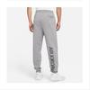 Jordan Logo Print Fleece-Lined Warm Drawstring Knit Sweatpants Men Bottoms Grey DH9503-091
