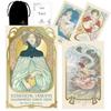 80 Tarot Cards [Ethereal Visions Illuminated] Tarot Fortune Telling Oracle with Japanese Instructions, Lulucouture [Authentic]