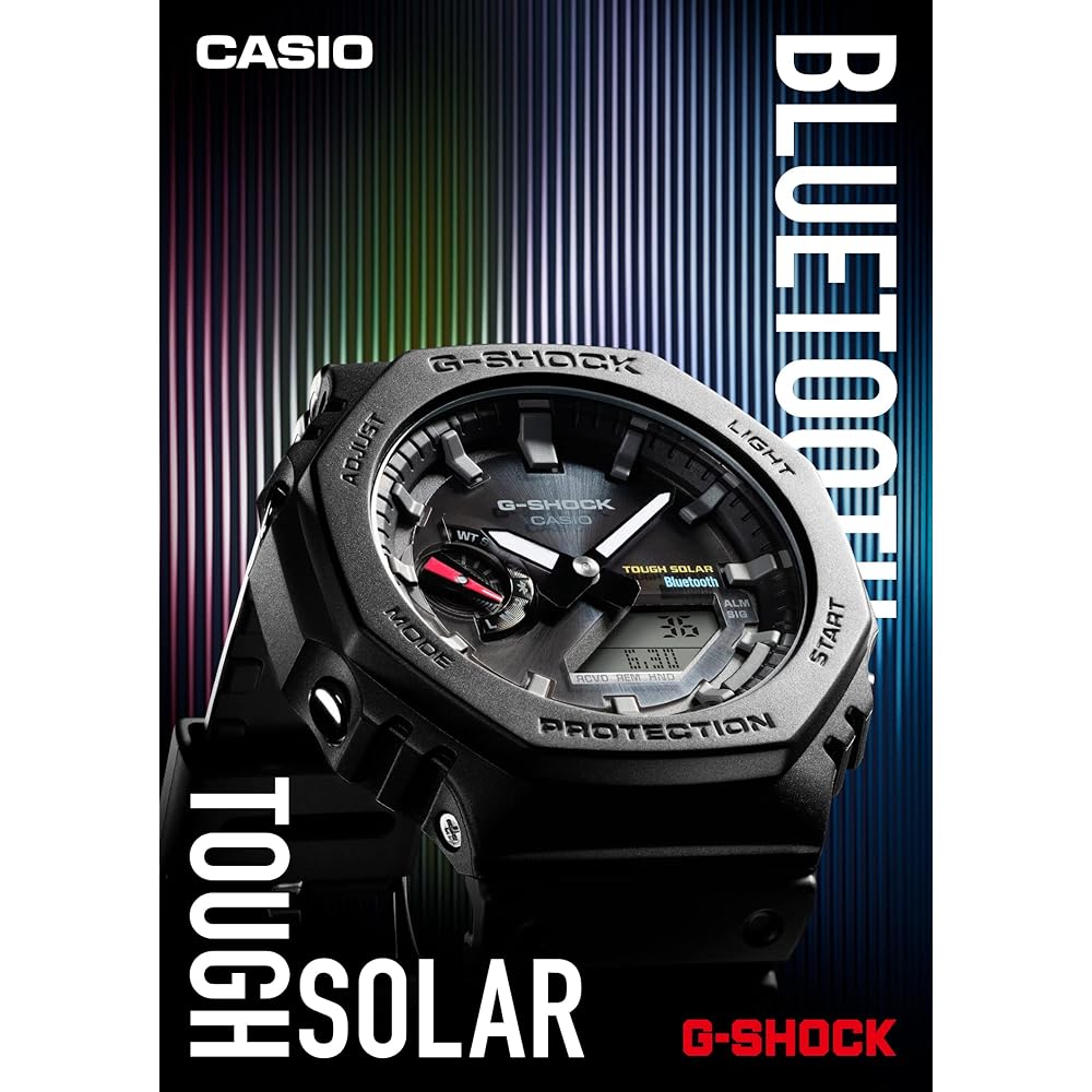 [Casio] Часы G-Shock [Оригинальный продукт для внутреннего рынка] С Bluetooth и питанием от солнечной энергии GA-B2100-1AJF Мужские Черные
