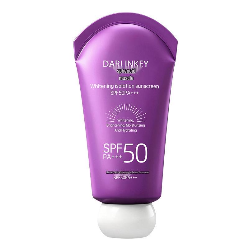 Солнцезащитный крем Lian Ji SPF50+++ Высокая защита 60 г для защиты от УФ-излучения летом и для военных тренировок
