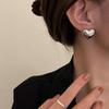 Серьги-кольца из серебра 925 пробы, винтажные, золотистые, для женщин, модные украшения, гипоаллергенные, подарок на вечеринку