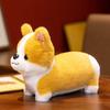 20/30cm New Imitation Tail Less Corgi Stuffed Toy Pillow Pillow Funny Children's Gift Elegant Cute Doll Pillow Cartoon Animation