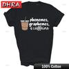 Phonemes Graphemes And Caffeine Funny Teacher Unisex Shirt Gift Cool Funny Graphic Clothing Y2k Vintage Chic Tshirts Shirts