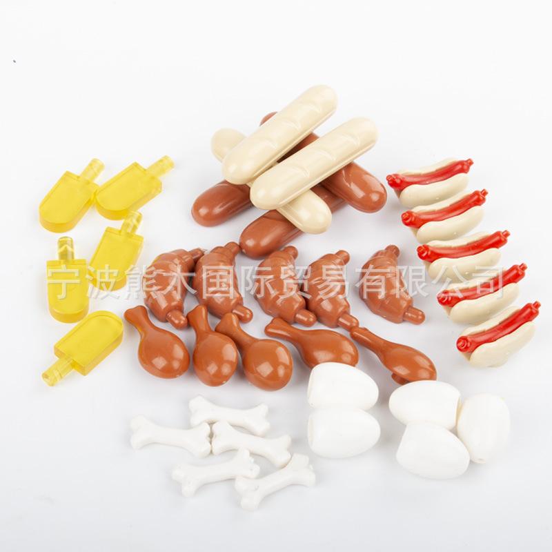 Scene Decoration Small Particles Building Block Accessories Minifigures Life Food Animal Compatible Parts Parts Toys