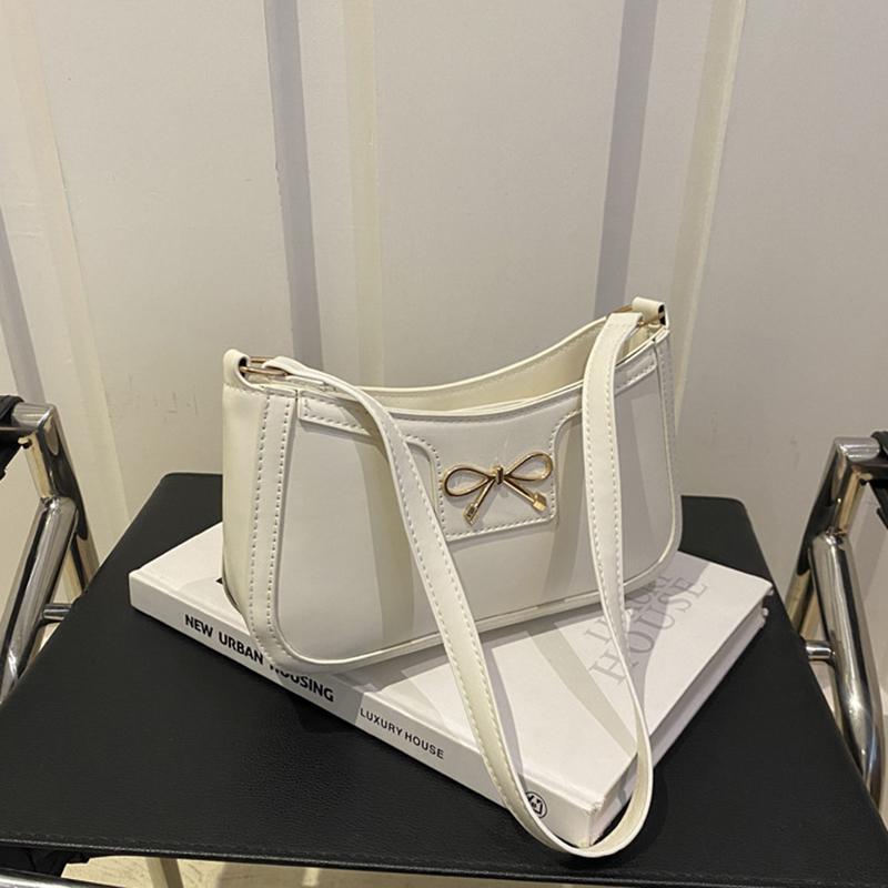 Small Square Bag New Shoulder Bag Diagonal Cross Bag Fashionable Women Bow Design Underarm Bags CLE