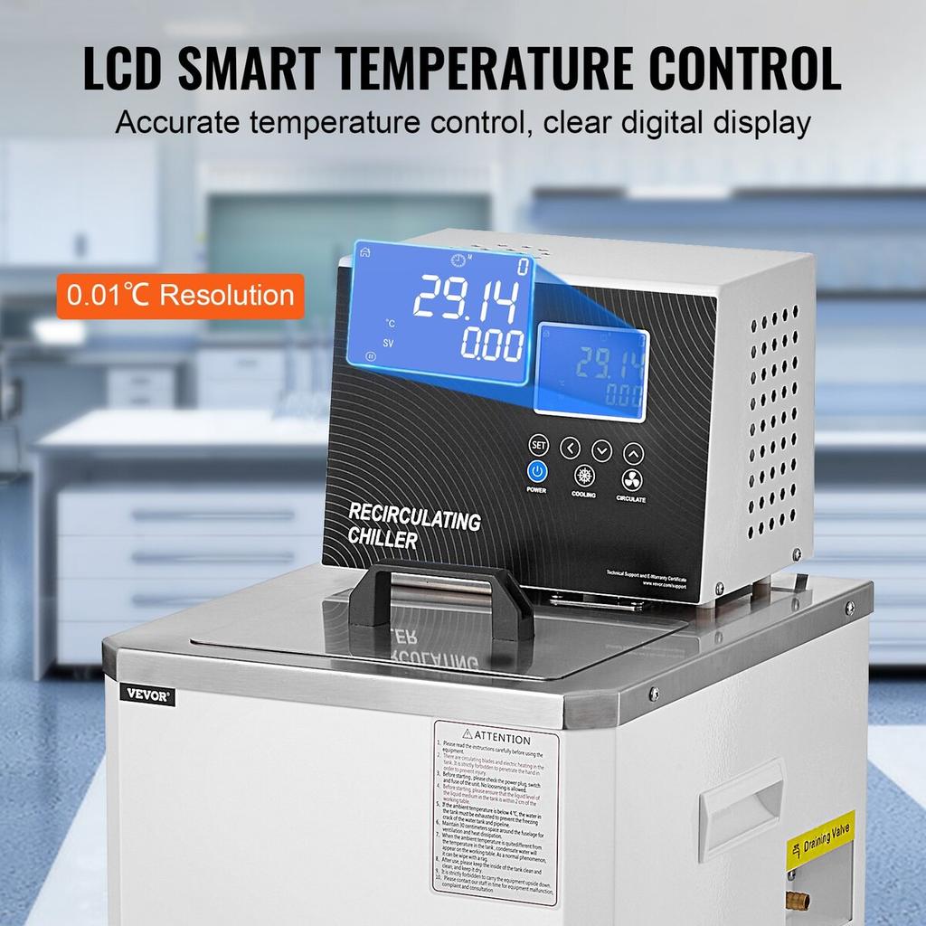 Laboratory Chiller Circulator 6L Lab Recirculating Chiller -4°F-212°F