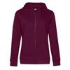 B&C Womens/Ladies Queen Zipped Hoodie