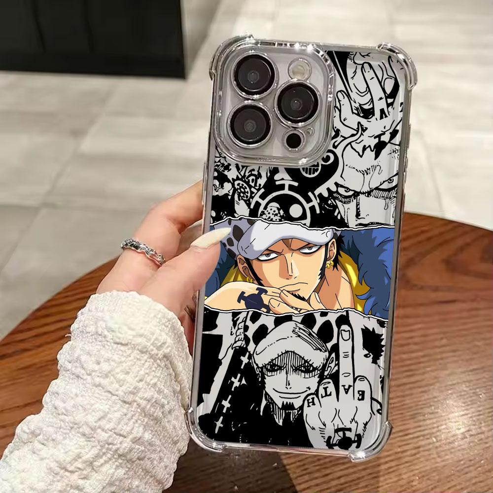 Япония Аниме Горячий One Pieces Мягкий Чехол Для iPhone 17 Pro 16 15 14 13 12 11 Pro Max Чехол 17 Plus 17E 16E 17Air Силиконовый Чехол для Телефона