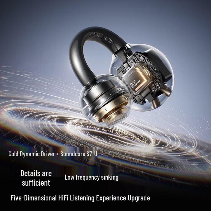 Saina S7S Ultra AI Переводчик Bluetooth Наушники-клипсы
