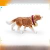 Pvc Animal Model Saint Bernard Toy Dog Collectible Decor For Kids And Collectors