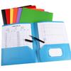 6 шт. папка-файл с карманами, водонепроницаемый, устойчивый к разрывам пластиковый органайзер для документов разного цвета