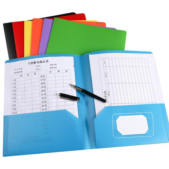 6 шт. папка-файл с карманами, водонепроницаемый, устойчивый к разрывам пластиковый органайзер для документов разного цвета