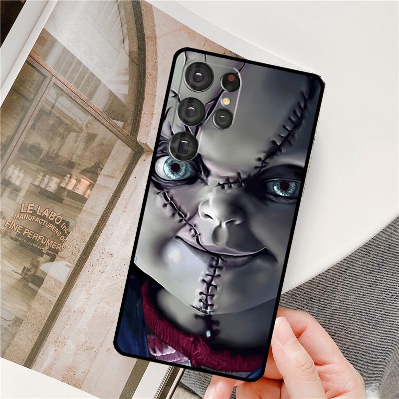 Creepy Dolls Phone Case For Samsung Galaxy S25 Ultra S9 S10 S20 S21 S22 S23 S24 Plus S24 FE Bumper Cover