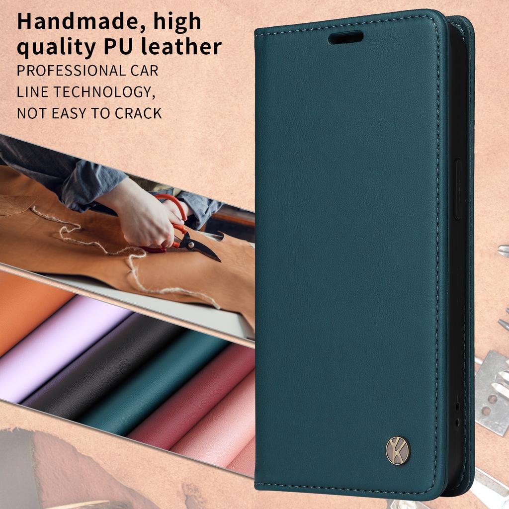 For Vivo Y39 5G Phone Cases YIKATU Magnetic Closure PU Leather Mobile Cover