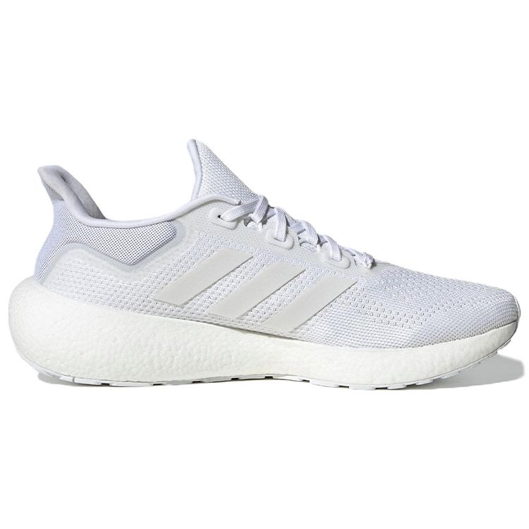 Adidas PureBoost 22 Белые светоотражающие кроссовки унисекс Cloud-White Core-Black GW8591