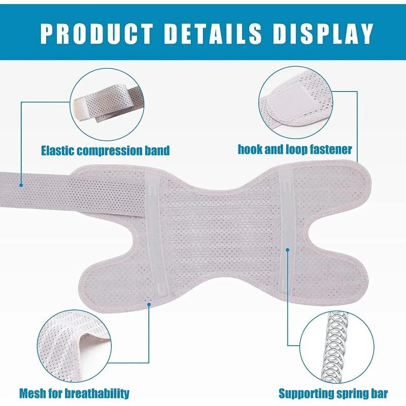 Knee Pads with Side Stabilizers, Breathable and Adjustable Knee Support