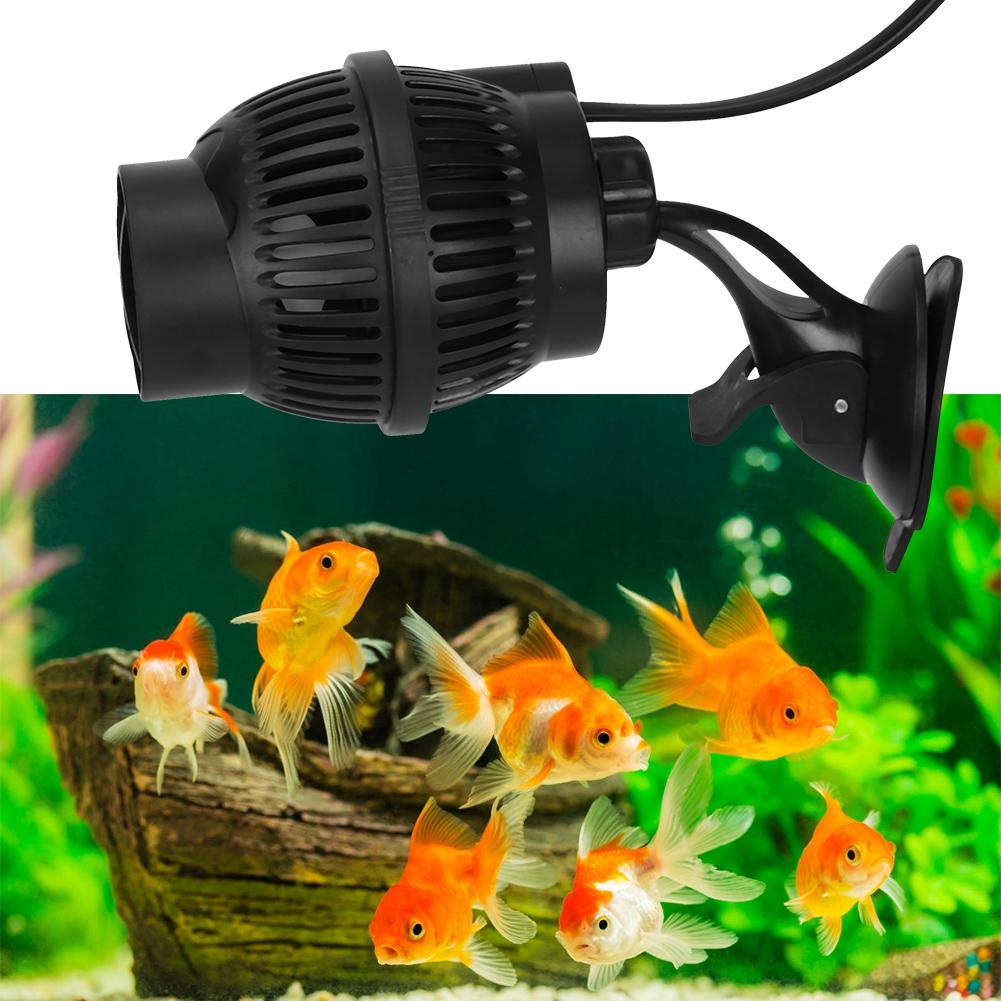 8W Powerful Mini Wavemaker Pump for Aquarium Fish Tank with Suction Cup Base