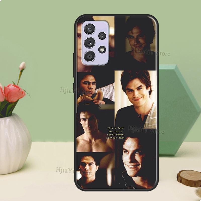 Кейс Damon Salvatore The Vampire Diaries для Samsung A54 A34 A24 A14 A51 A71 A12 A22 A32 A52 A72 A73 A33 A53 A13 Задняя крышка