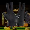 Нескользящие перчатки с тремя пальцами для левой и правой руки, тренировочные перчатки для бильярда, аксессуары для фитнеса